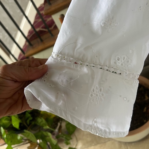 Alfred Dunner ladies, 100% cotton large crochet blouse NWOT - Picture 5 of 11